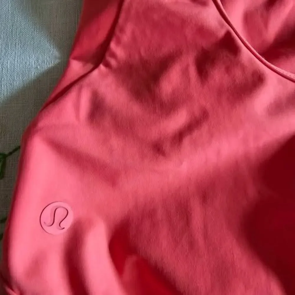 Lululemon Athletica One-Piece Swimsuit NWOT Coral Strappy Open Back sz S